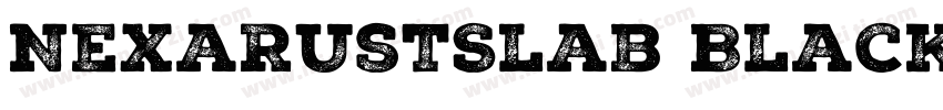 NexaRustSlab BlackShadow03字体转换
